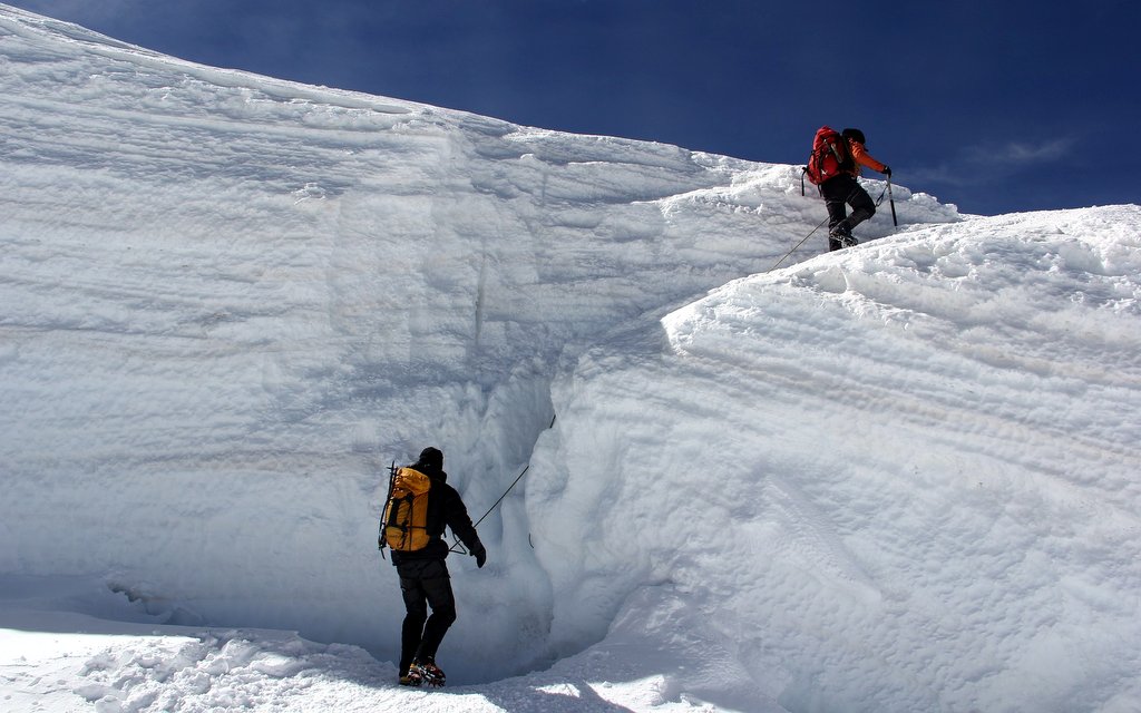 photo by pixabay; mountain, výstup na ledovec