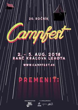 První jména kapel CampFestu 2018 zveřejněná!