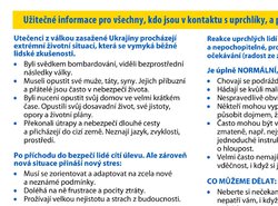 Užitečné informace pro ty, kdo jsou v kontaktu s uprchlíky