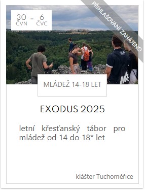 Exodus - Letní křesťanský tábor pro mládež od 14 do 18 let